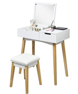 comprar COSTWAY Tocador de Maquillaje con Espejo barato