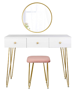 comprar EUGAD Juego Mesa de Tocador con 3 cajones barato