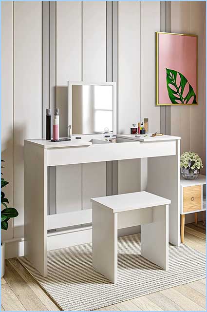 comprar Tocador Mesa Cosmética con Taburete barata