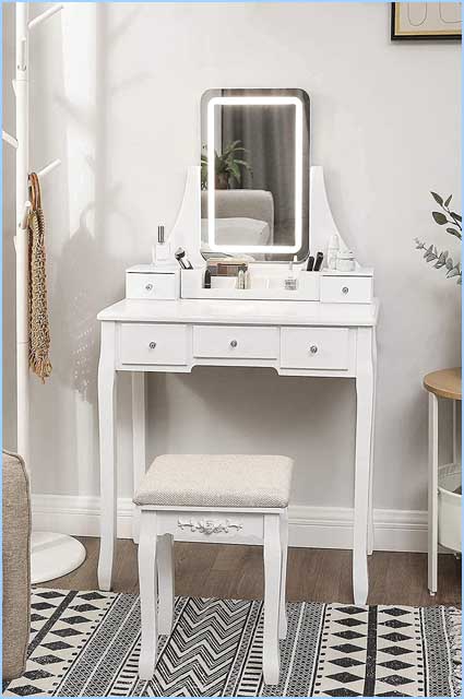 comprar tocador con Espejo con Luces de 3 Colores barato