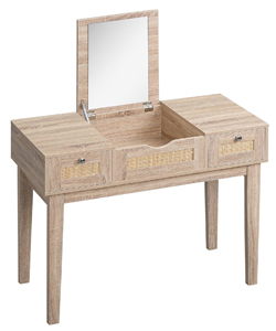 Comprar HOMCOM Escritorio maquillador madera