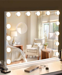 Comprar Hansong Espejo de Maquillaje con Luz Tocador Holywood