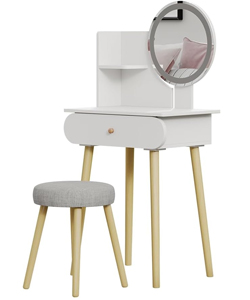 comprar tocador Vicco Edda moderno pequeño LED barato