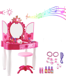 Comprar deAO Mesita Glamurosa Infantil al mejor precio